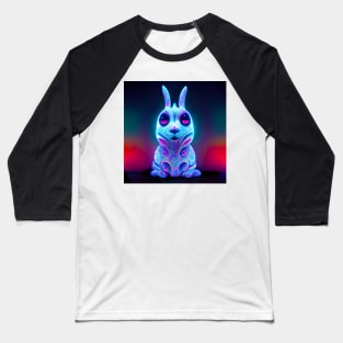 Psychedelic Bunny Rabbit Baseball T-Shirt